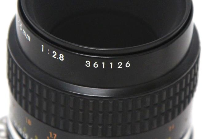Ai-S Micro-Nikkor 55mm F2.8 γA1716-2N1C | ニコン | 一眼レフカメラ