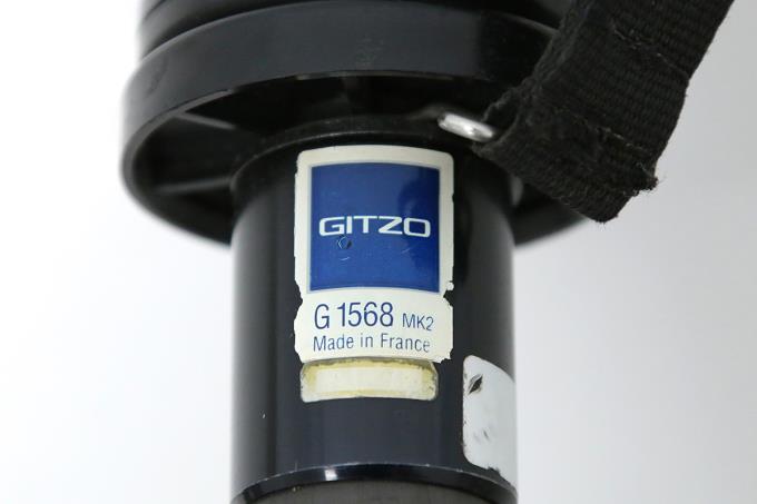 G1568 Mk2 一脚 カーボン製 4段 雲台付 γN505-2F | GITZO | 三脚