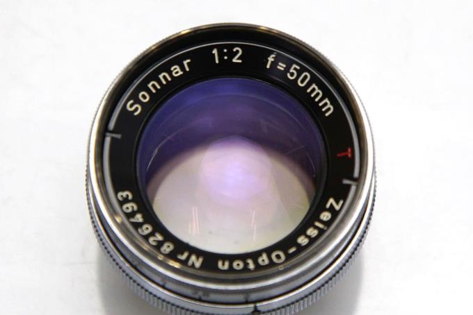 Zeiss Opton Sonnar T 50mm F2 γA2048-2A1A | コンタックス | レンジファインダーカメラ用│アールイーカメラ