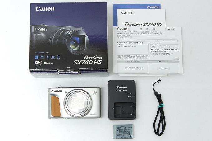 PowerShot SX740 HS シルバー γH591-2S3 | キヤノン | コンパクト