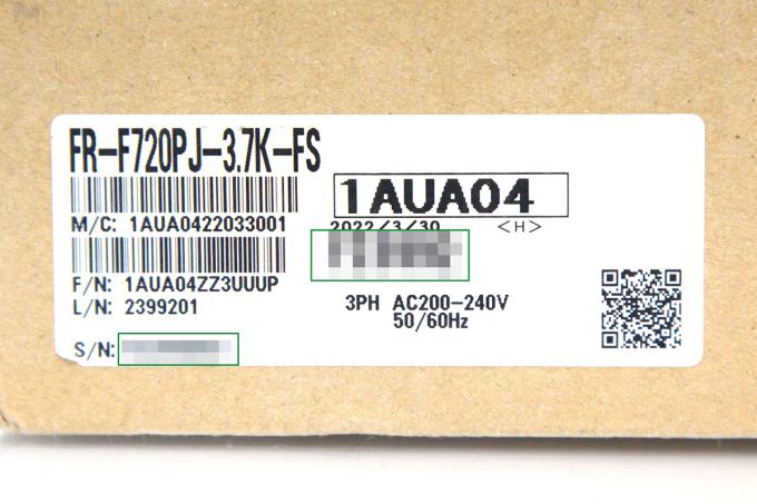 FR-F720PJ-3.7K-FS 換気送風機用3相インバータ 200V 3.7kW πA2628-2H4 | 三菱 | その他住宅設備品 │アールイーカメラ