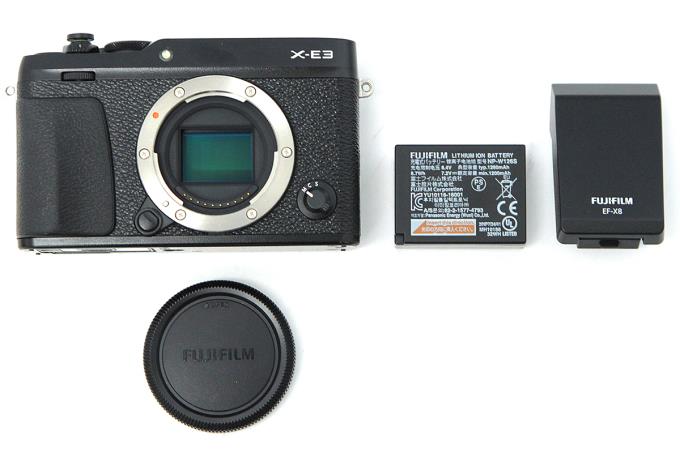 FUJIFILM X-E3 ボディ ブラック シャッター回数約10500回以下 H728-2P1