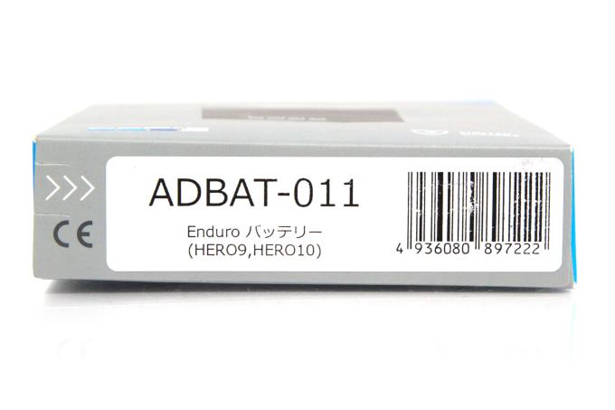 ADBAT-011 Enduroバッテリー (GoPro Hero11・10・9用) γA2852