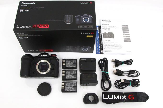 LUMIX DC-G9 ボディ シャッター回数 約8400回以下 γA2815-2O3