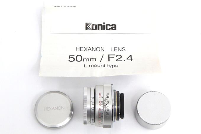 HEXANON 50mm F2.4 ライカL39マウント用 γA3943-2M3B | コニカ