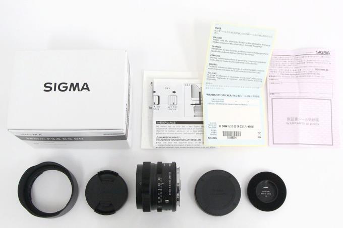 24mm F3.5 DG DN ライカミラーレスLマウント用 γA3975-2N4 | シグマ