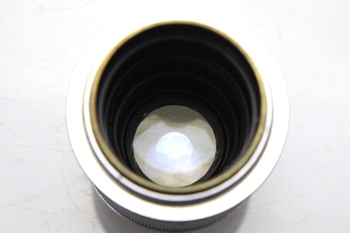 ELMAR 9cm L39マウント（動作品） Elmar 9cm F4 オールクローム ライカL39マウント用 γA4156-2M1B