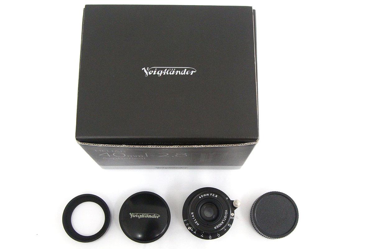 極美品　VOIGTLAENDER レンズ HELIAR 40mm F2.8