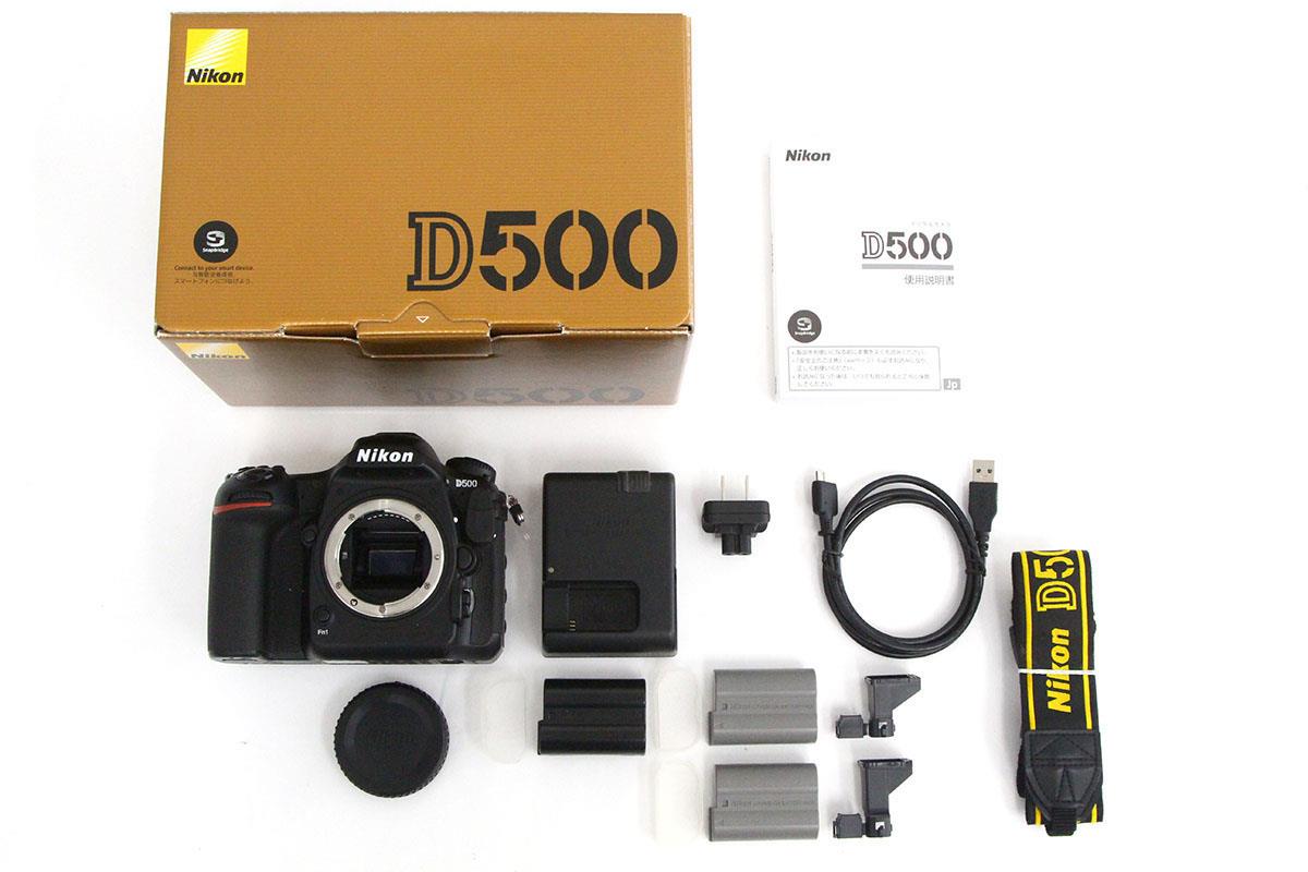 Nikon D500 ボディ　美品
