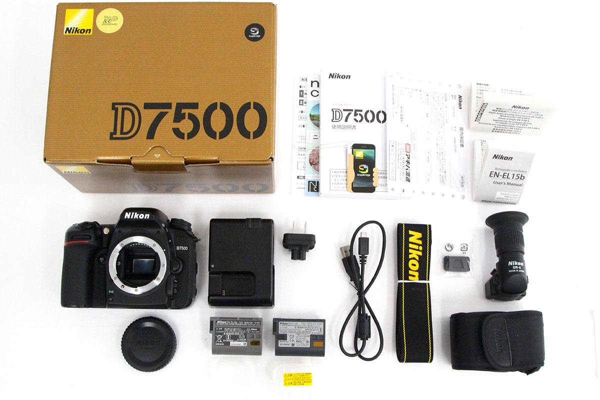 Nikon デジタル一眼レフカメラ D7500 ボディ ブラック :20210703000849