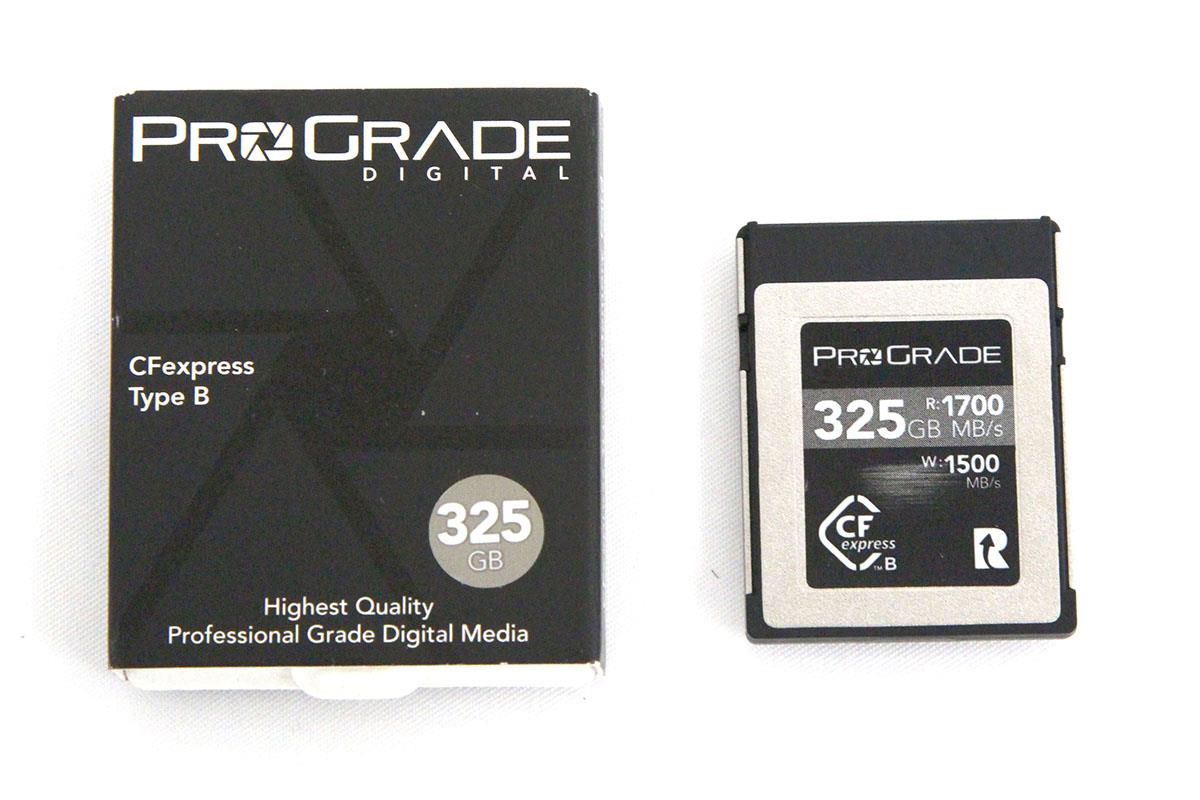 CFexpress Type B COBALT メモリーカード 325GB γA4455-2D2B