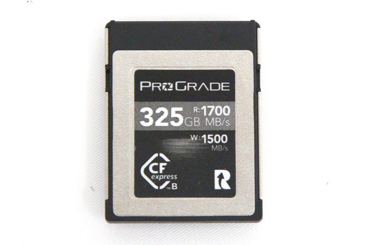 PROGRADE CFxpressカード　COBALT 325GB+純正バッテリ