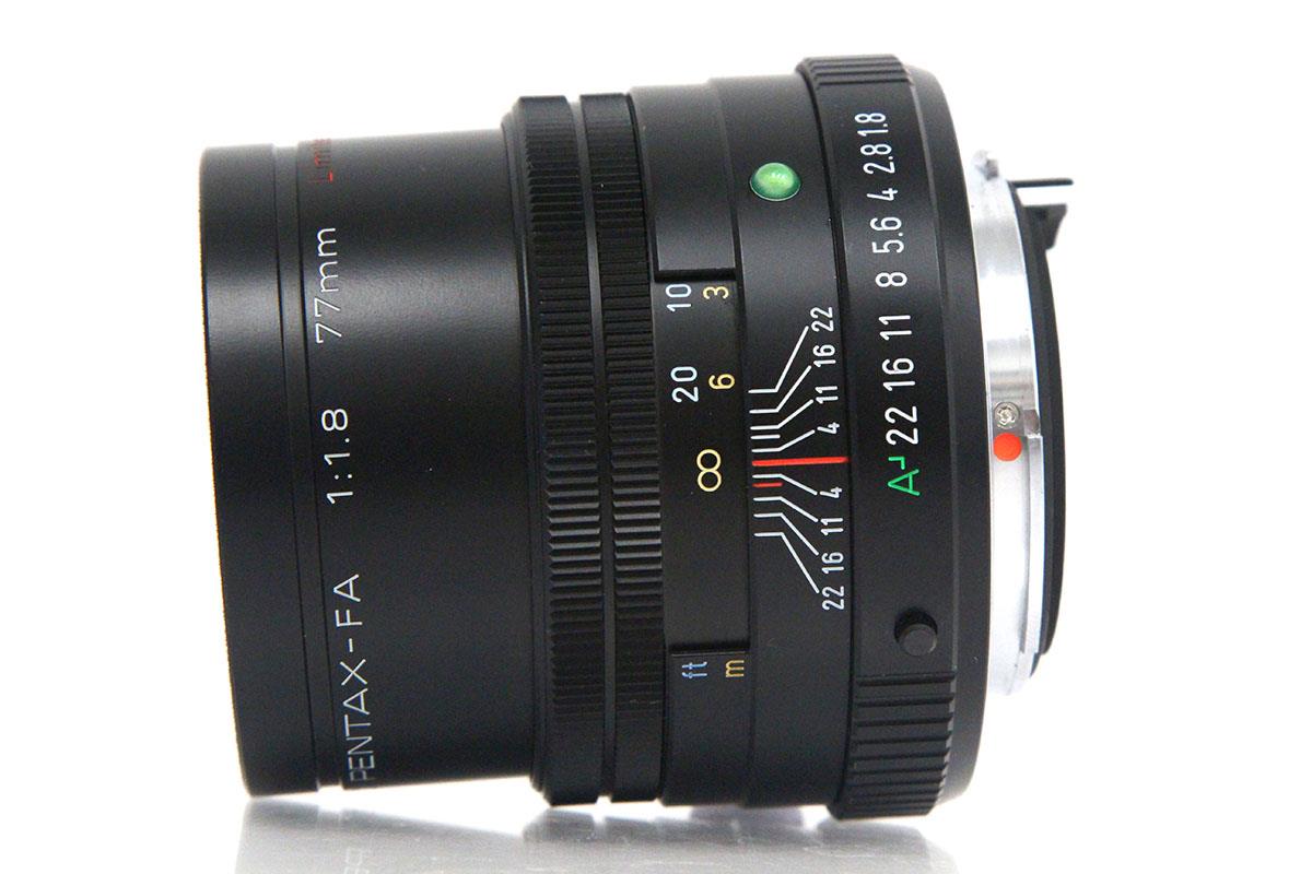 美品 SMC PENTAX-FA 77mm F1.8 Limited ブラック