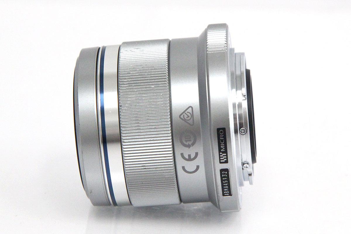 オリンパス美品 OLYMPUS M.ZUIKO 45mm F1.8 シルバー - レンズ(単焦点)
