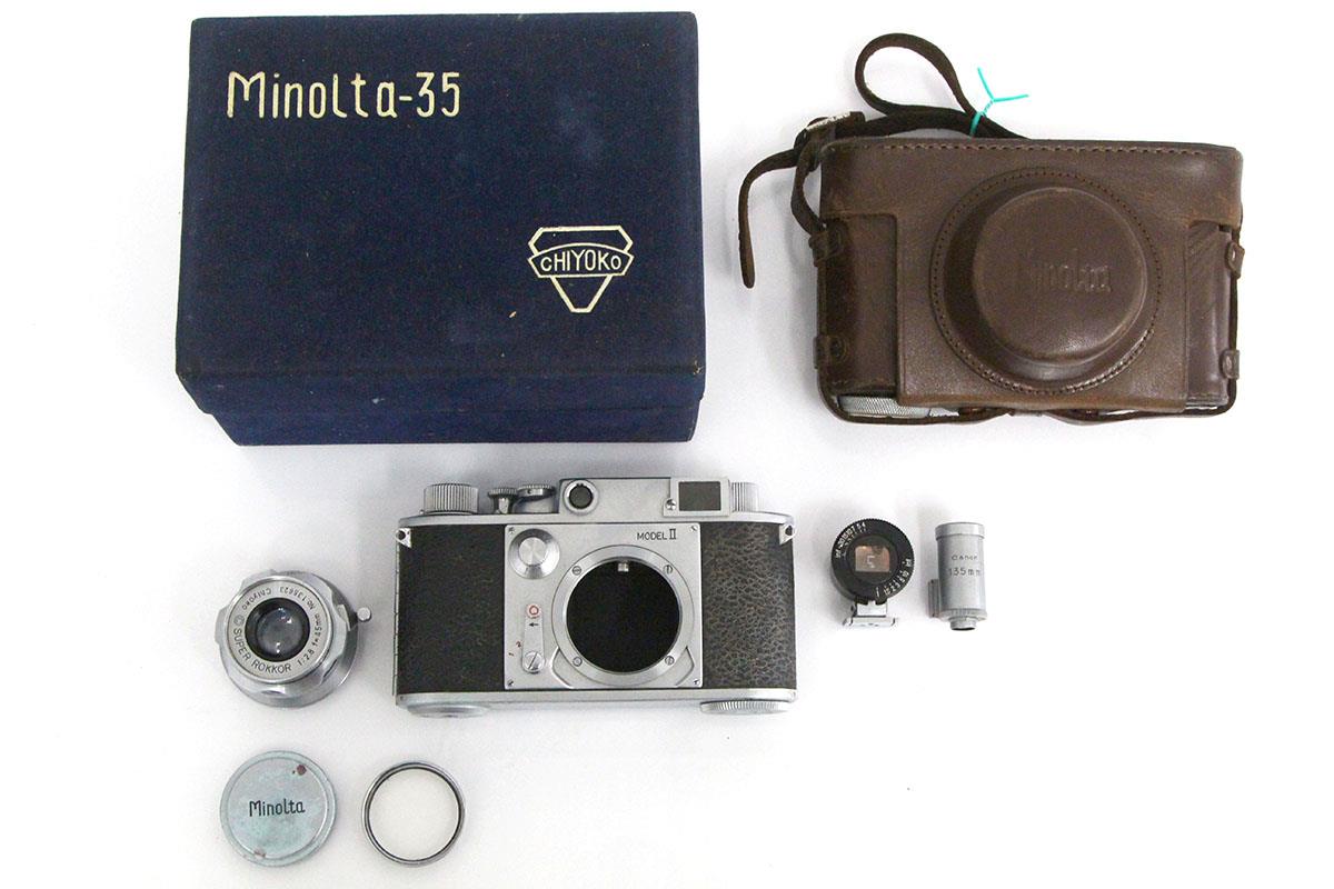 MINOLTA-35 MODEL II レンジファインダー フィルムカメラ
