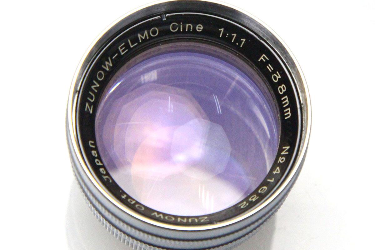 ELMO Cine 38mm F1.1 Dマウント用 γA4315-2M3C | ZUNOW | シネマカメラ
