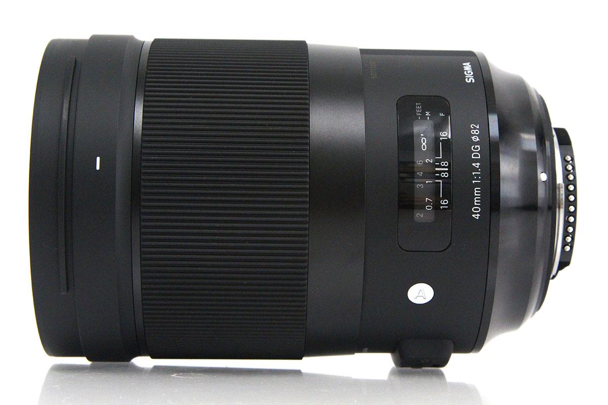 SIGMA 40mm F1.4 DG HSM ニコンFマウント用-