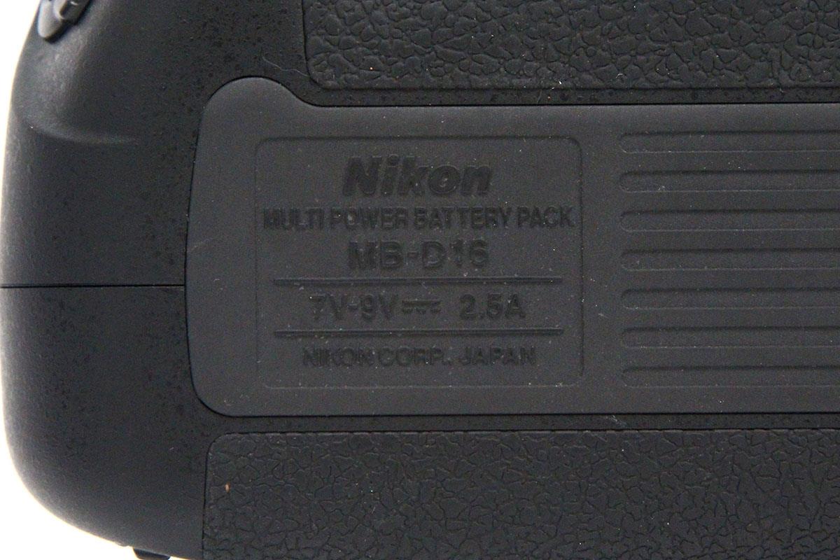 数量限定定番】 ニコン(Nikon) MB-D16 マルチパワーバッテリーパック ...