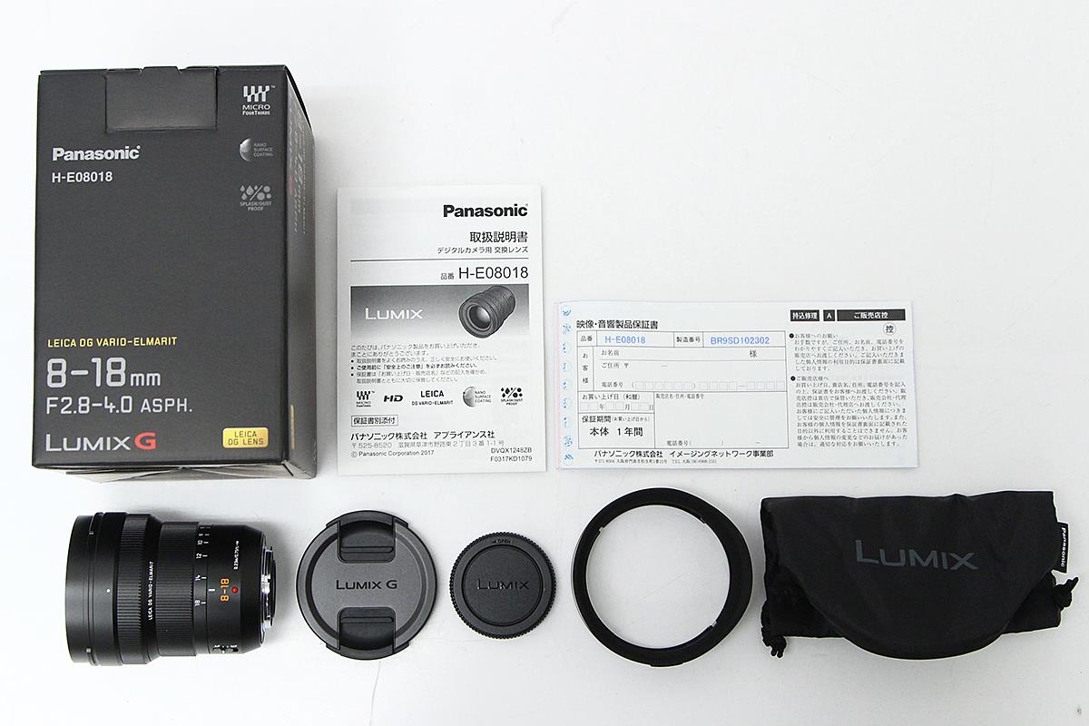 LEICA DG VARIO-ELMARIT 8-18mm F2.8-4.0 ASPH H-E08018 γH2643