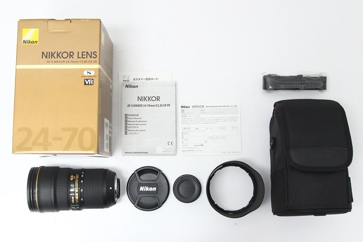 AF-S NIKKOR 24-70mm F2.8E ED VR γH2752-2A4 | ニコン | 一眼レフ 