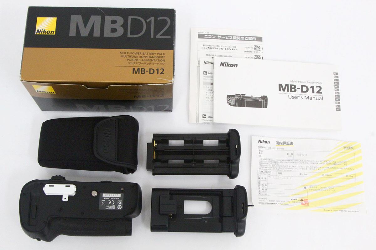 MB-D12 マルチパワーバッテリーパック γA4932-2D4 | ニコン | グリップ ...