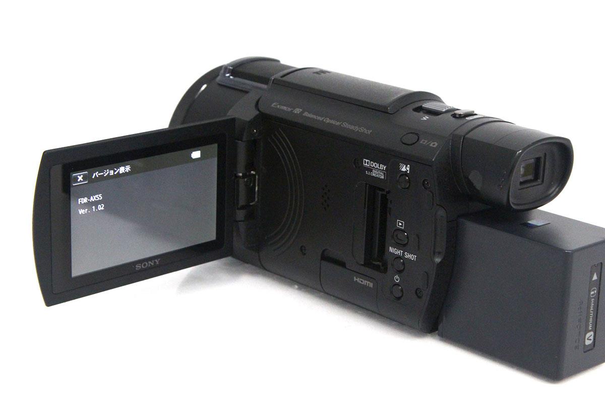 FDR-AX55 デジタル4Kビデオカメラレコーダー γA5112-2Q2B | ソニー