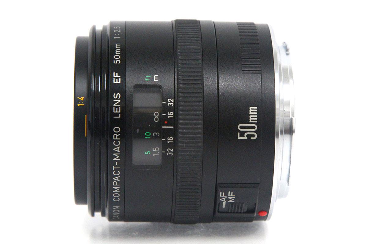 Canon キヤノン EF 50mm F2.5 CONPACT MACRO マクロ 1138 - カメラ 