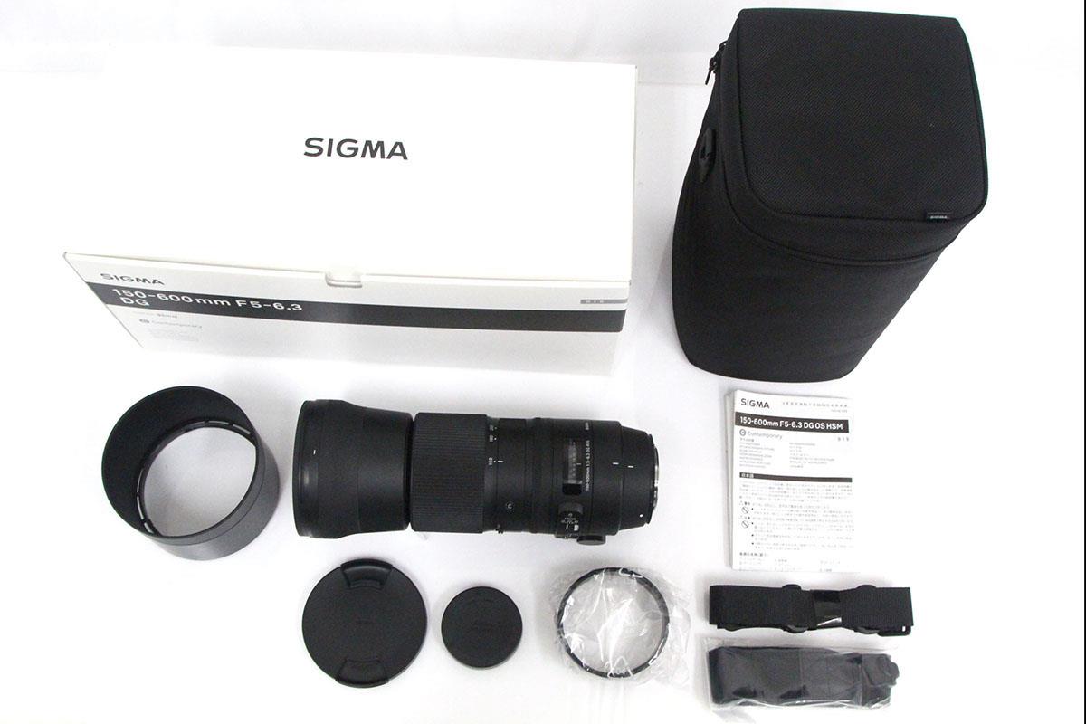 カメラシグマ　SIGMA 150-600mm キャノンEFマウント用