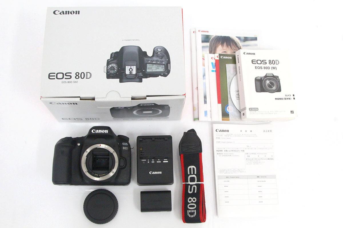 EOS 80D ボディ γA5144-2P4 | キヤノン | デジタル一眼レフカメラ