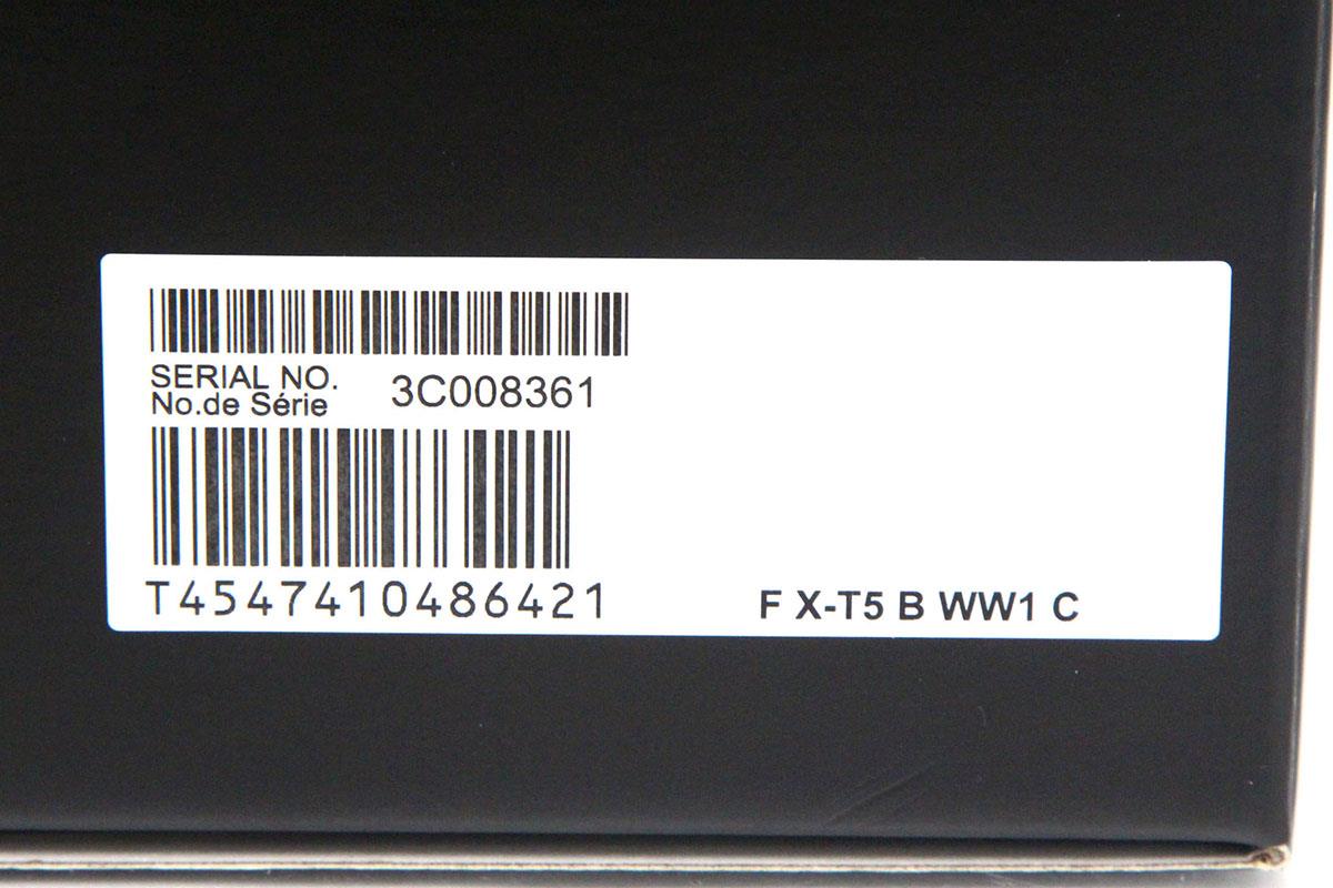 X-T5 ボディ シャッター回数 約100回以下 γA5145-2Q4 | 富士フイルム 