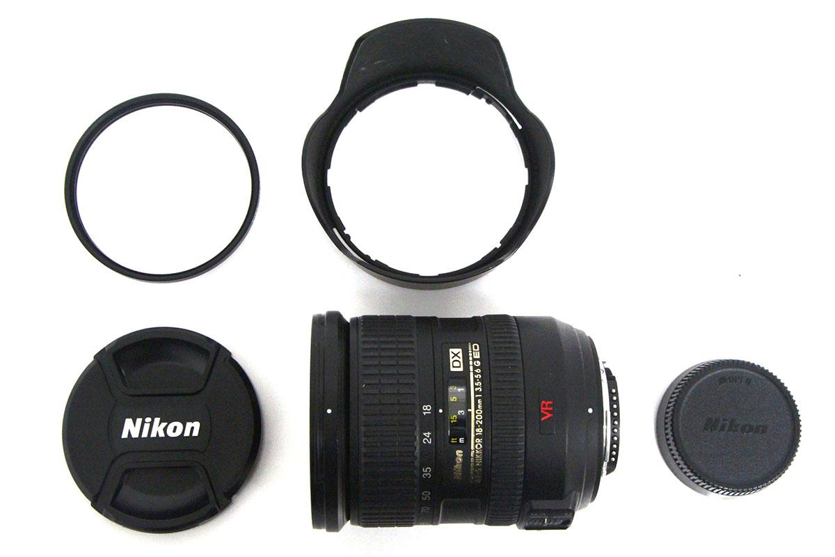 Nikon DX AF-S NIKKOR 18-200ｍｍ F3.5-5.6 G ED VR キャップ付 ニコン