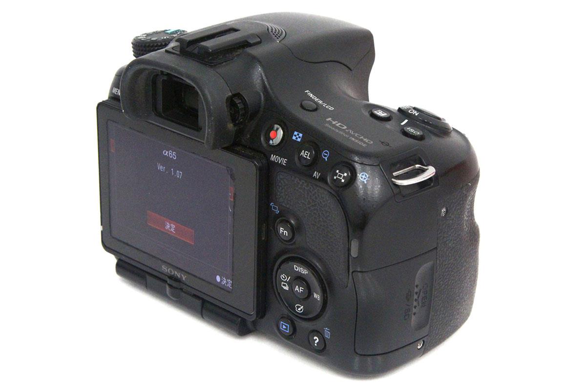 α65 SLT-A65VY ダブルズームレンズキット シャッター回数 約30800回 