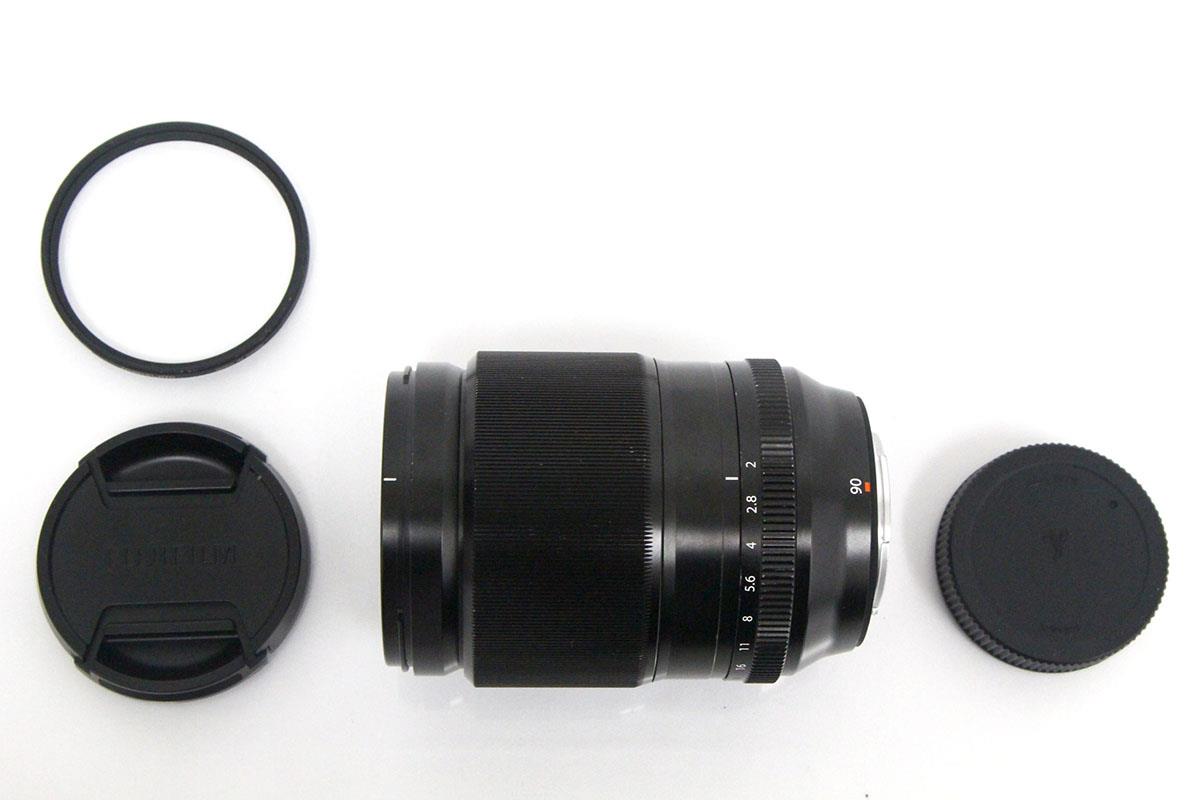 FUJIFILM xf 90mm f2 R LM WR フード有り-