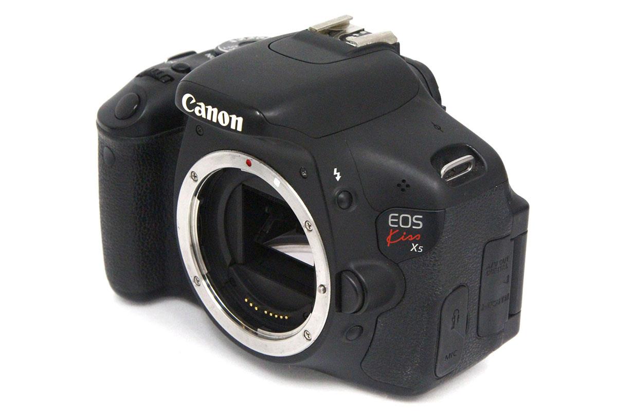 Canon EOS Kiss X5 ダブルズームキット 一眼レフカメラ-