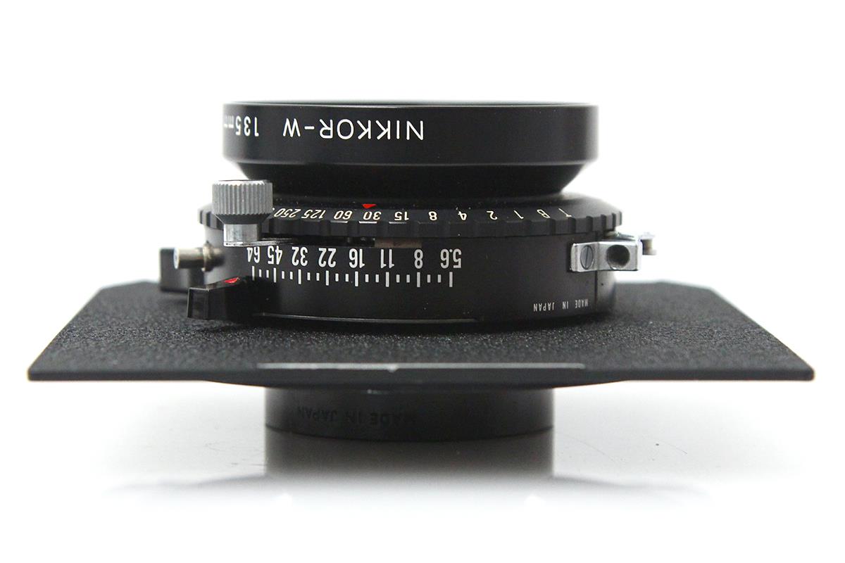 特価店 大判レンズ nikkor w 135mm f5.6 - カメラ