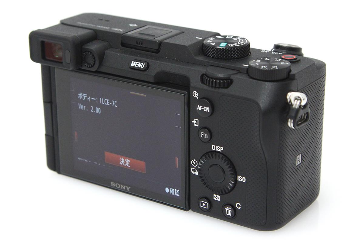 α7C ILCE-7C ボディ ブラック シャッター回数 約1350回以下 γH3226-2O3