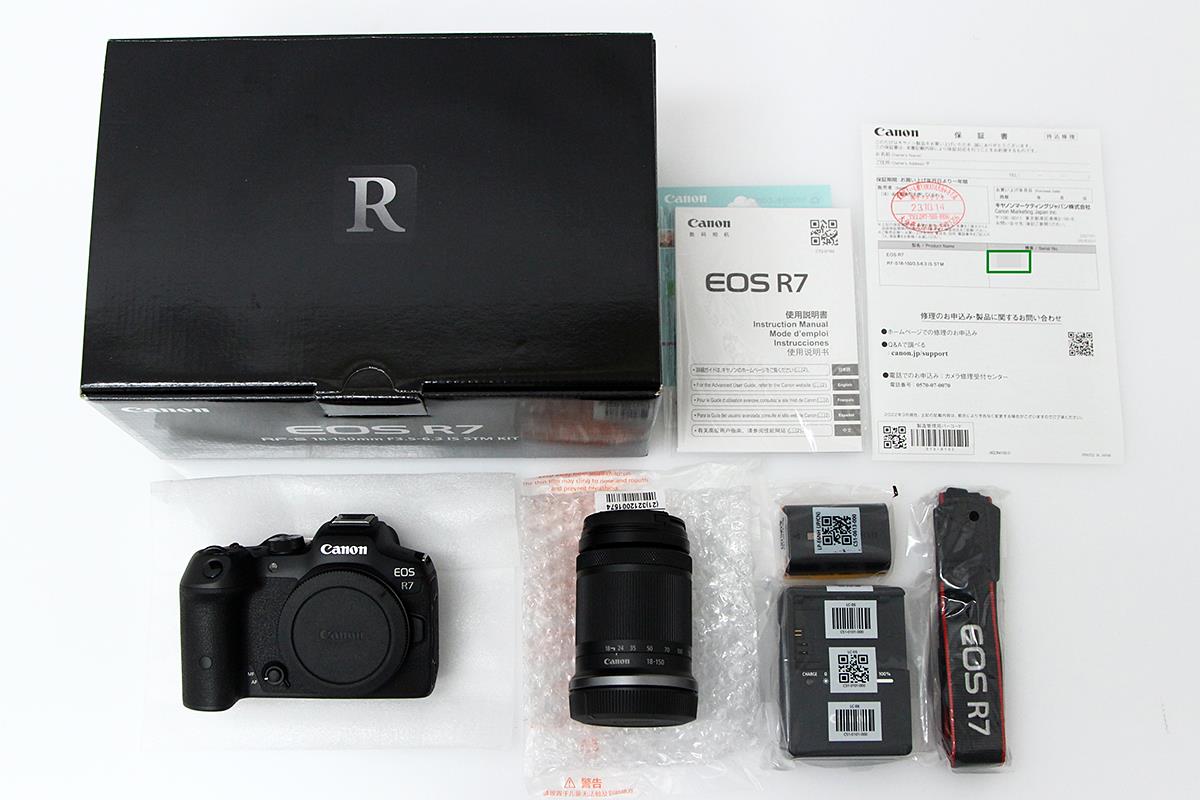 EOS R7 RF-S18-150 IS STM レンズキット外箱付き