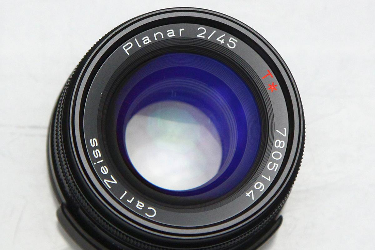Planar T* 45mm F2 ブラック コンタックスG用 γH3345-2A4 Planar T* 45mm F2 ブラック コンタックスG用 γH3345-2A4
