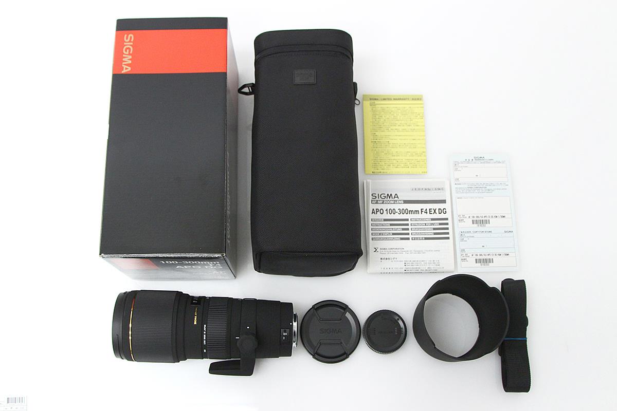 APO 100-300mm F4 EX DG シグマSAマウント用 γH3633-2K4 | シグマ | 一眼レフカメラ用│アールイーカメラ