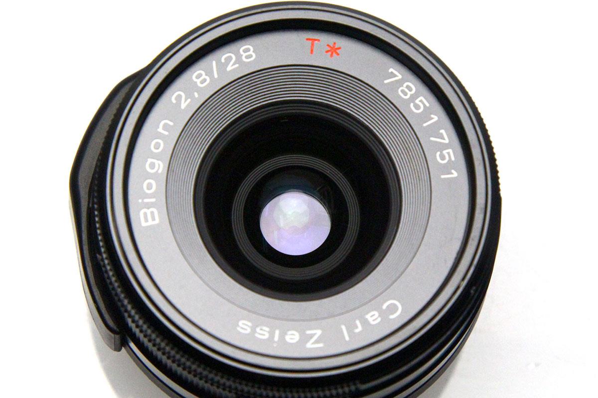 Biogon T* 28mm F2.8 ブラック コンタックスG用 γA5744-2R2B