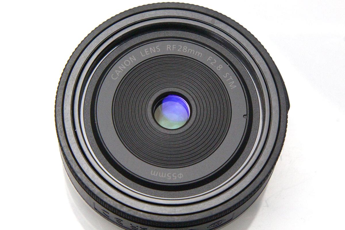 Canon RF 28mm F2.8 STM レンズ（JJC EW-55 可逆式 レンズフード