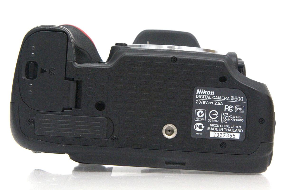D600 ボディ シャッター回数 約4650回以下 γA5825-2R7 | ニコン 