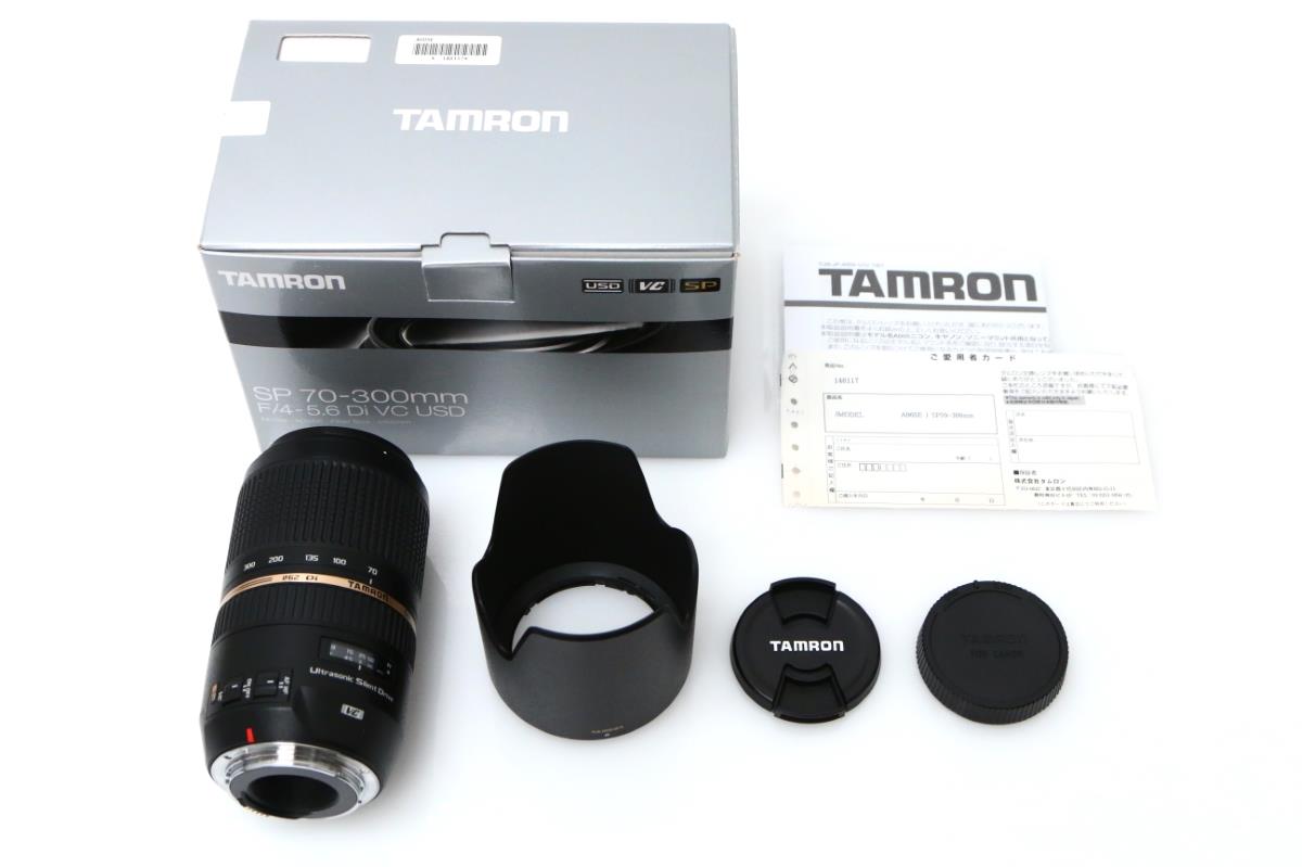 になります【D16】TAMRON SP 70-300mm  Canon用　A005