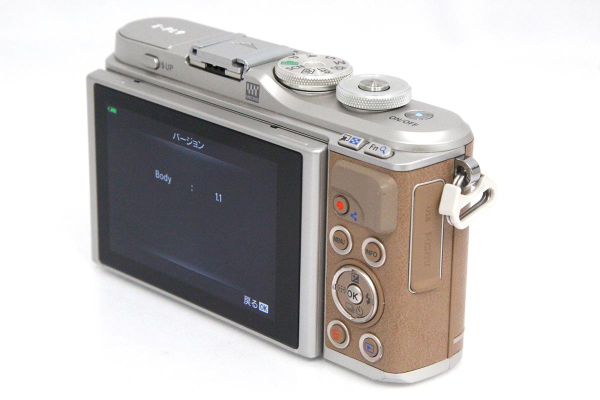 OLYMPUS PEN E-PL9 EZダブルズームキット ブラウン シャッター回数