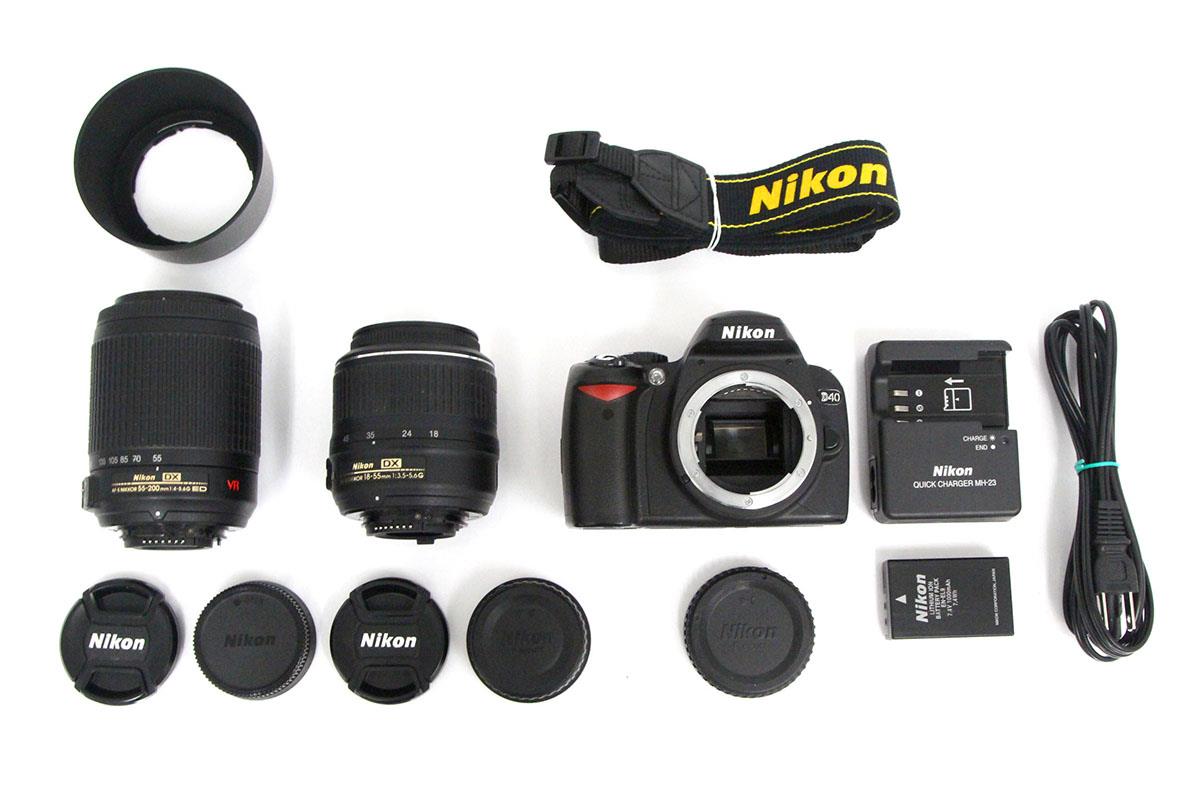 4年保証』 Nikon ニコン D40 レンズキット デジタル一眼カメラ 