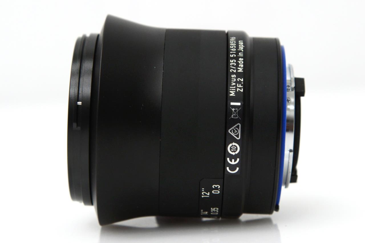 Milvus 2/35 ZF.2 35mm F2 ニコンFマウント用 γT180-2B3 | カールツァイス | 一眼レフカメラ用│アールイーカメラ