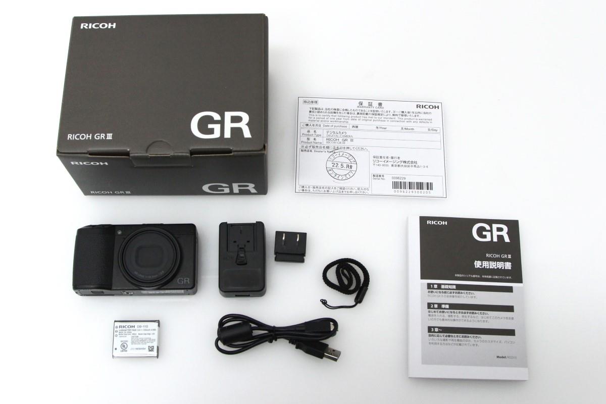 RICOH GRIII 付属品多数　ショット数5218 RICOH GRIII 付属品多数ショット数5218