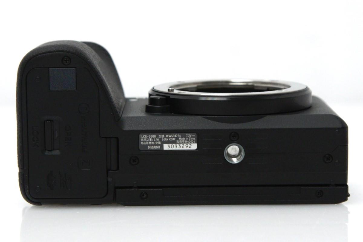 α6600 ILCE-6600 ボディ シャッター回数 約11800回以下 γT249-2O4