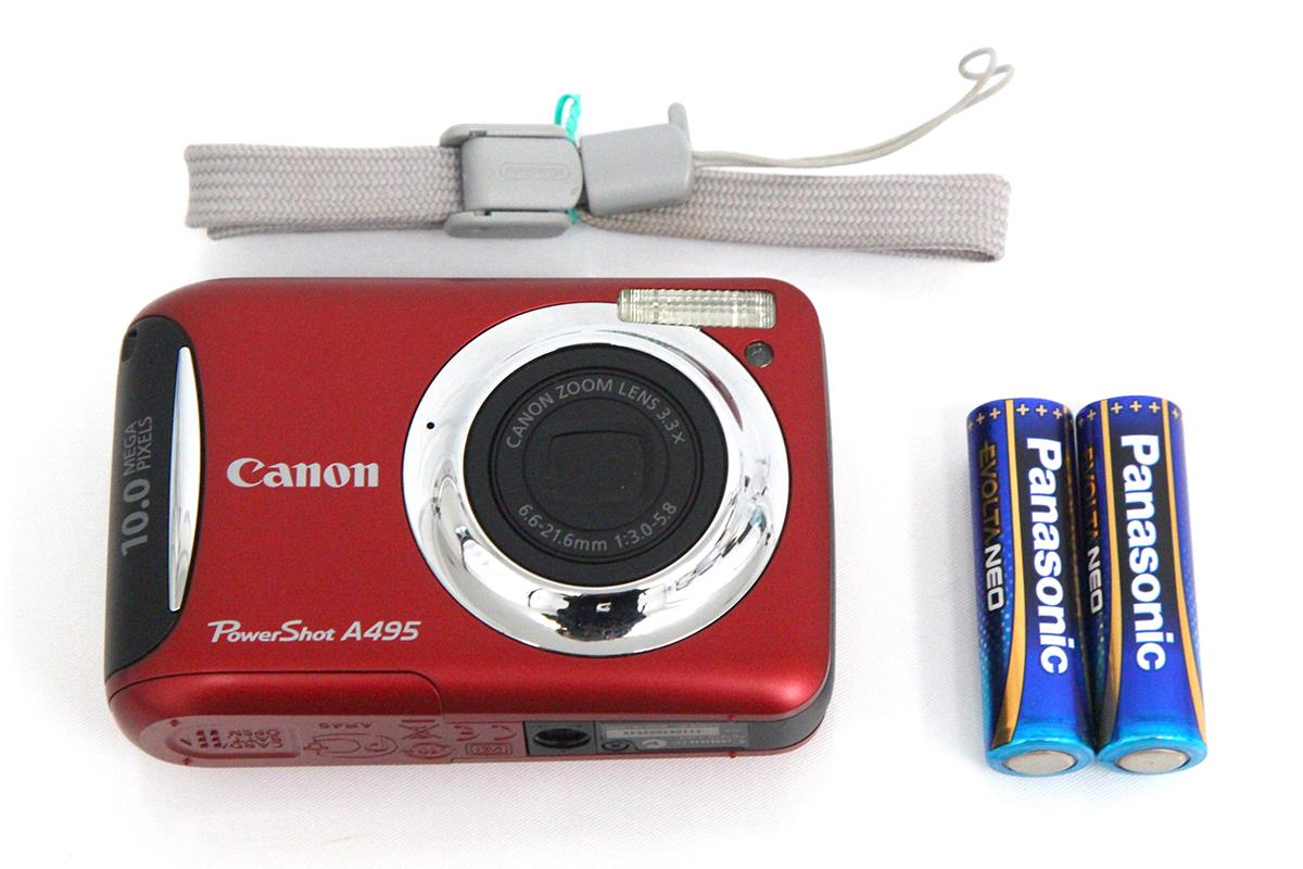 Canon PowerShot A POWERSHOT A495 RE デジカメ - margesolucoes