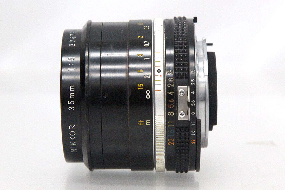 Ai-S NIKKOR 35mm F2 γA6116-2M3B | ニコン | 一眼レフカメラ用│アールイーカメラ